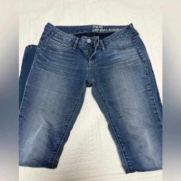 DENIM LEGGINGS Size1 - Picture 1 of 6